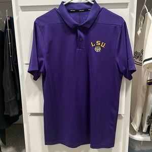 Nike dri-fit LSU polo